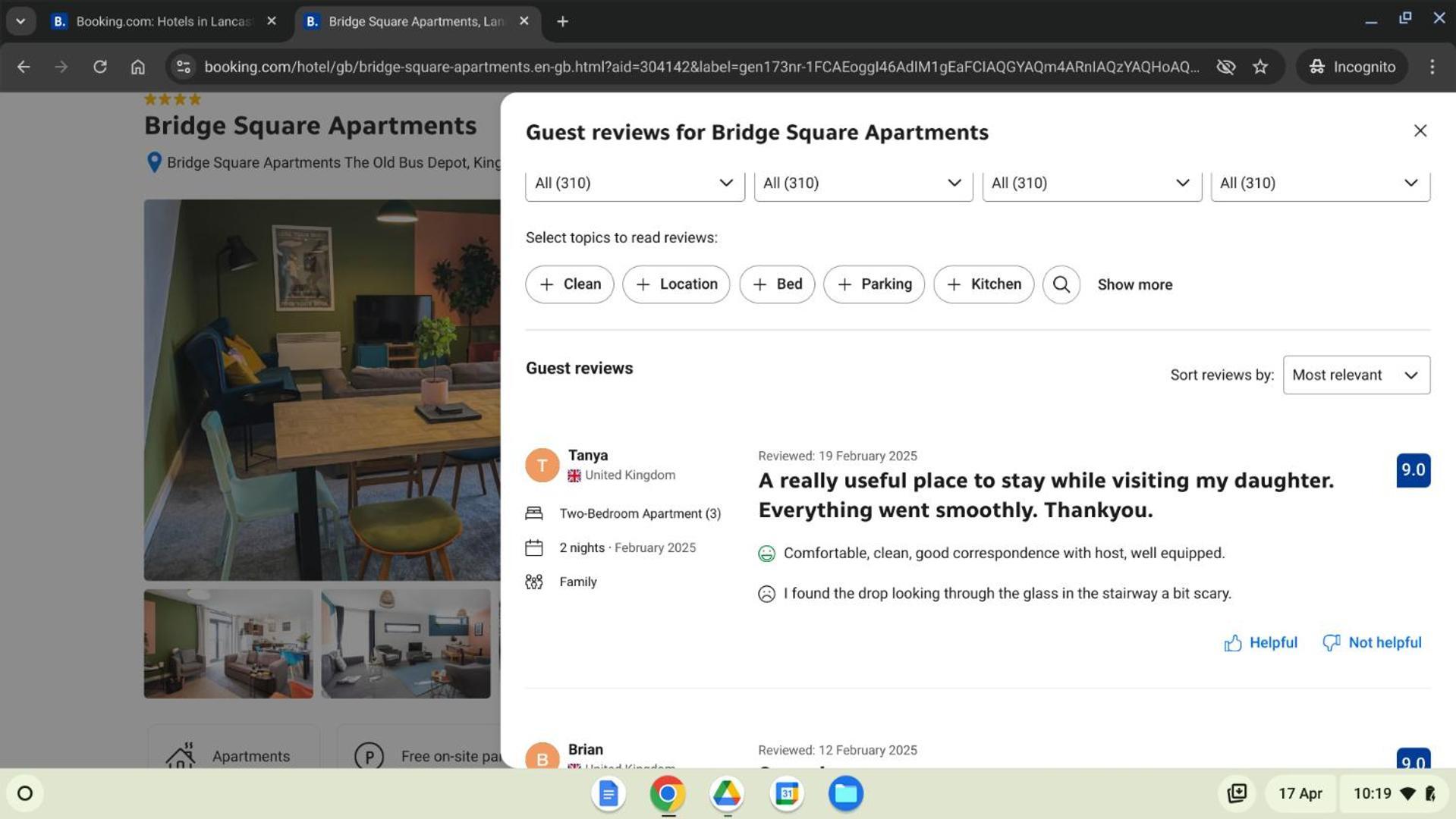 Bridge Square Апартаменты *